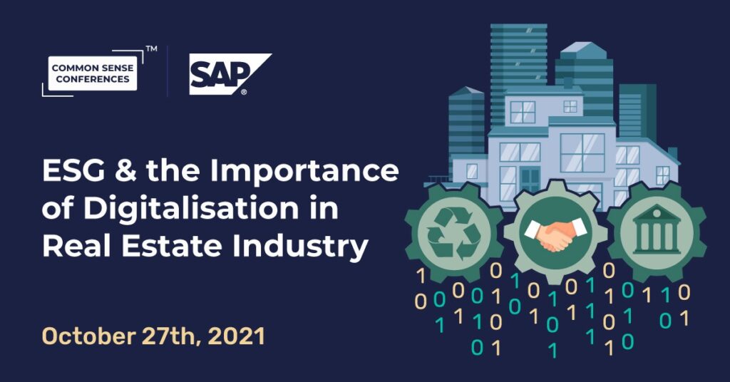 SAP - ESG & the Importance of Digitalisation in Real Estate Industry
