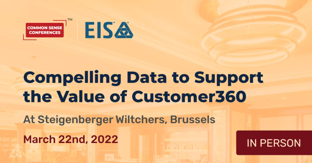 EIS - Compelling Data to Support the Value of Customer360