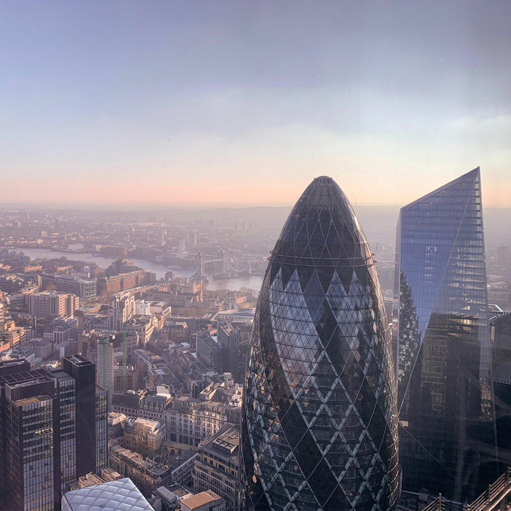 Networking & dinner at The Iconic Gherkin, London