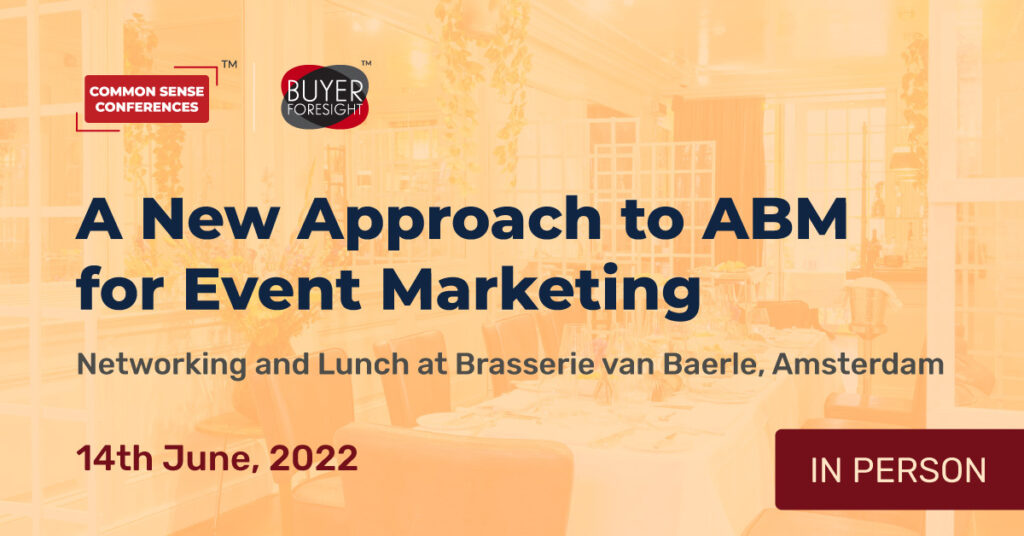 Featured_BuyerForesight - June 14 - A New Approach to ABM for Event Marketing