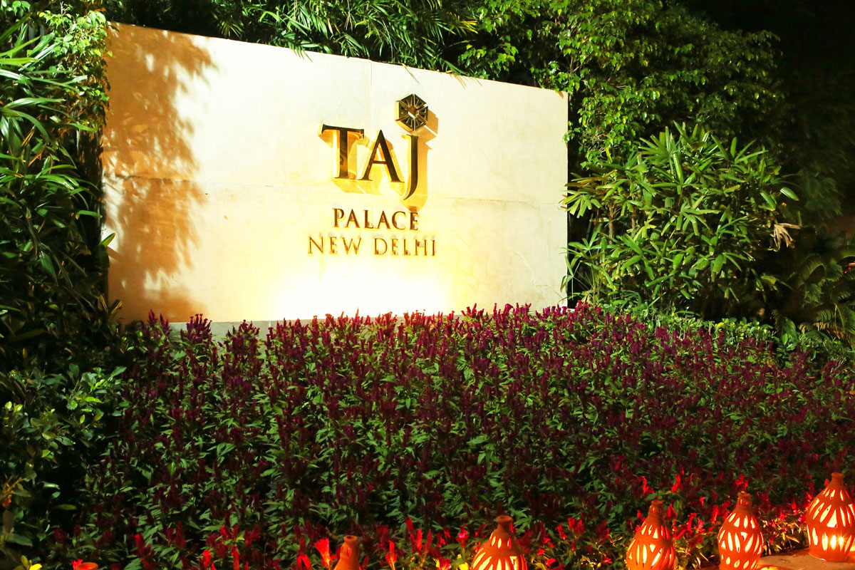 Dinner at Taj Palace