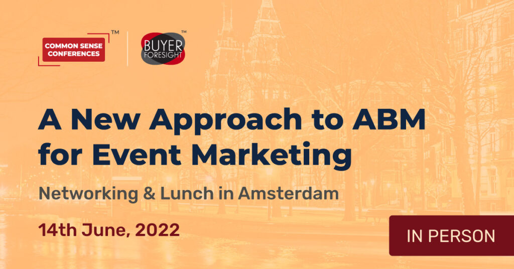 BuyerForesight - A New Approach to ABM for Event Marketing