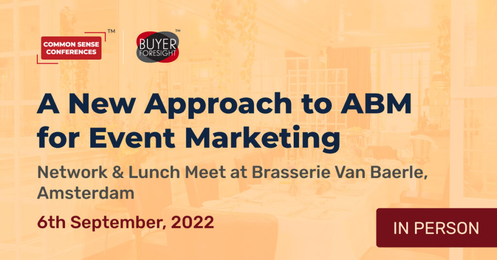 Featured_BuyerForesight - Sep 6 - A New Approach to ABM for Event Marketing