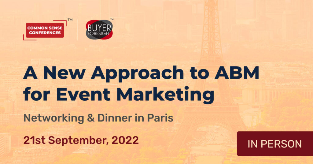 BuyerForesight - A New Approach to ABM for Event Marketing