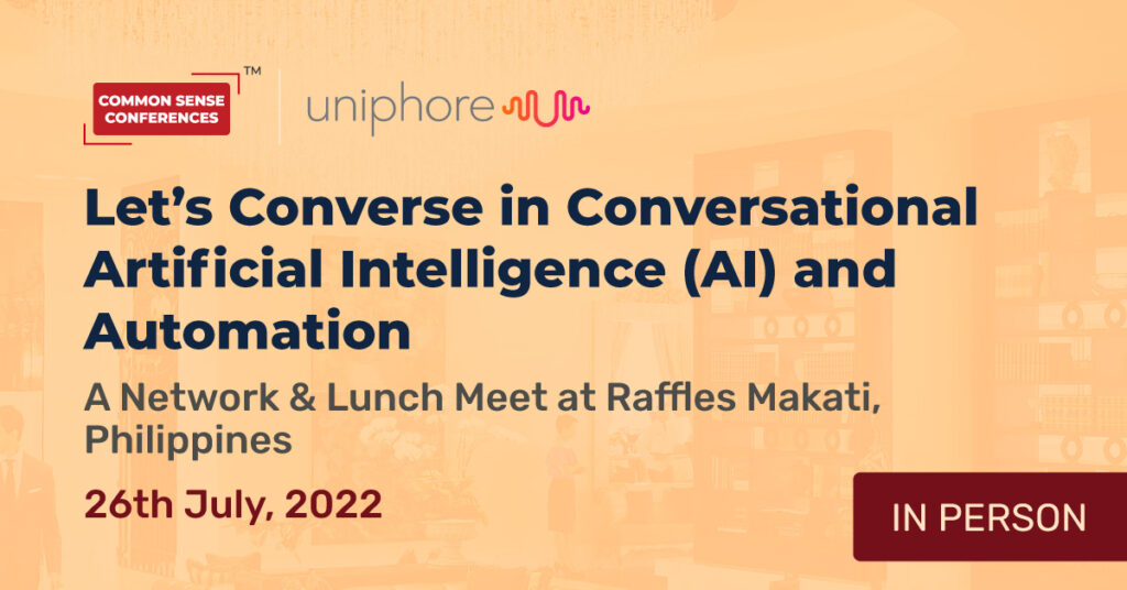 Uniphore - Let’s Converse in Conversational Artificial Intelligence (AI) and Automation