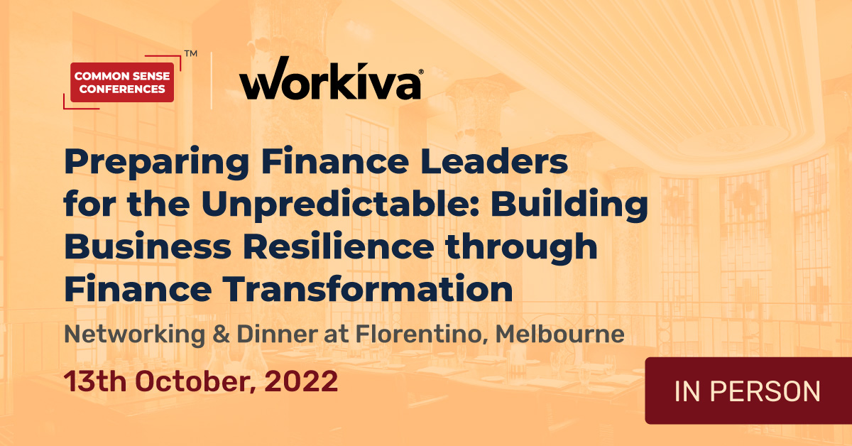 Workiva - Preparing Finance Leaders for the Unpredictable: Building Business Resilience through Finance Transformation