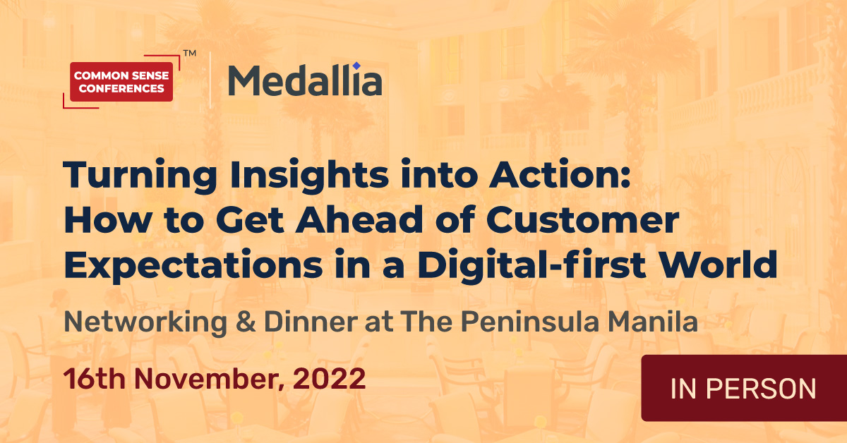 Featured_Medallia - Nov 16 -Turning Insights into Action