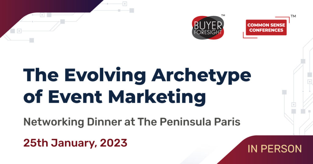 BFS - Jan 25 (Paris) - The Evolving Archetype of Event Marketing