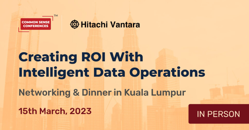 Hitachi - Mar 23- Creating ROI With Intelligent Data Operations