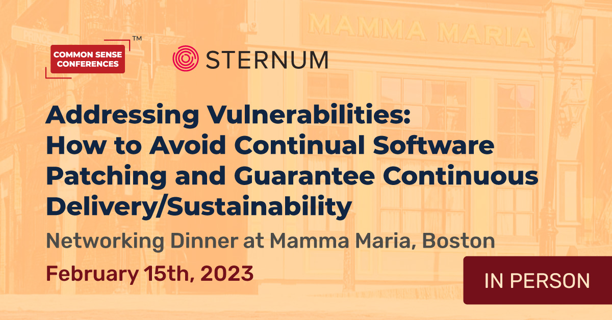 Sternum - Feb 15 - Addressing Vulnerabilities