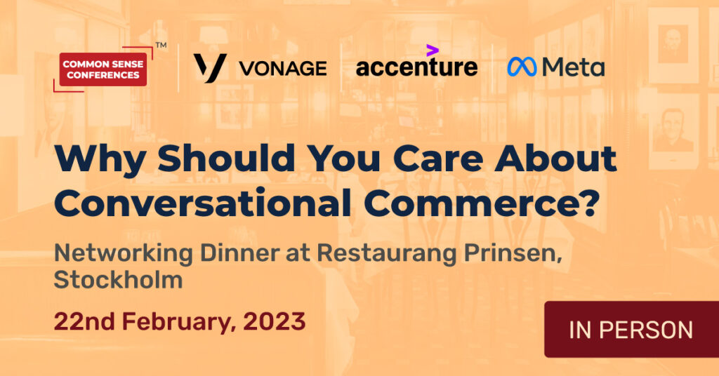 Vonage (English) - Feb 22 - Why Should You Care About Conversational Commerce