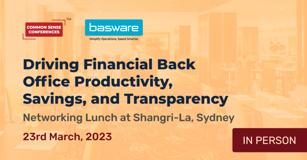 Basware - March 23 - Driving Productivity, Savings, and Transparency with Automation