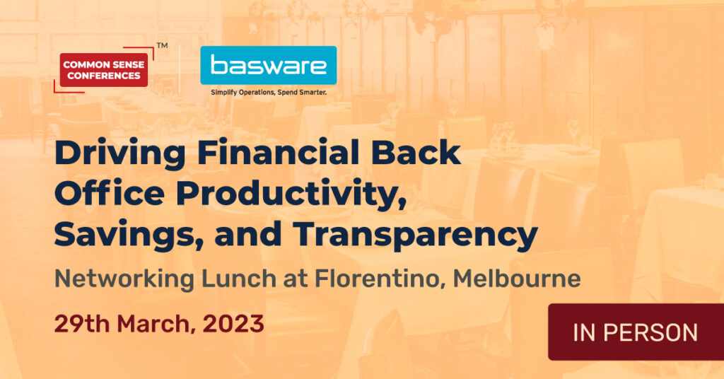 Basware - March 29 - Driving Productivity, Savings, and Transparency with Automation