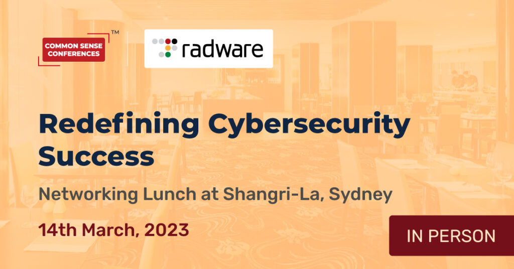 Radware - Mar 14 - Redefining Cybersecurity Success