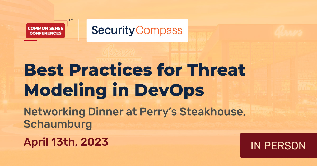 Security Compass - Apr 13 - Best Practices for Threat Modeling in DevOps