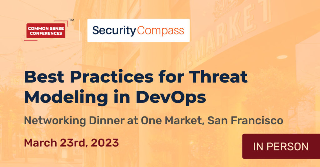 Security Compass - Mar 23 - Best Practices for Threat Modeling in DevOps