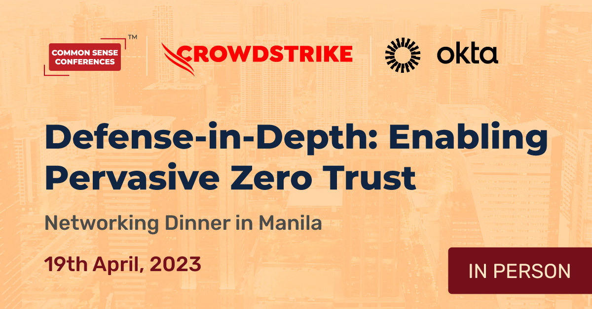 CrowdStrike - Apr 19 - Defense-in-Depth Enabling Pervasive Zero Trust