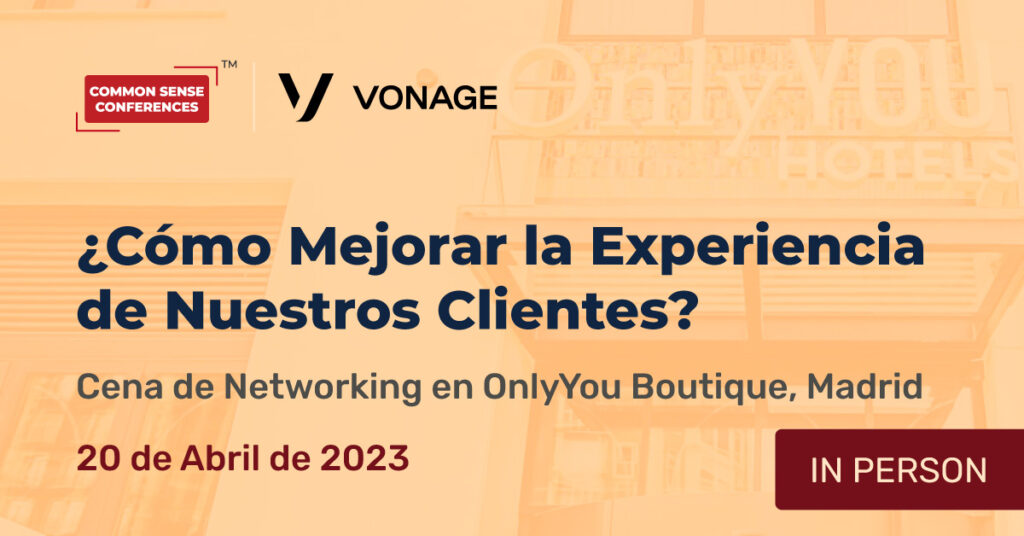 Vonage (Spanish) - April 20 - Can Conversational Engagement Scale