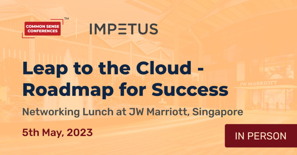 Impetus - May 5 - Leap to the Cloud - Roadmap for Success