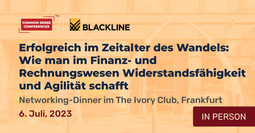 BlackLine (German) - July 6 - Thriving in the Age of Change