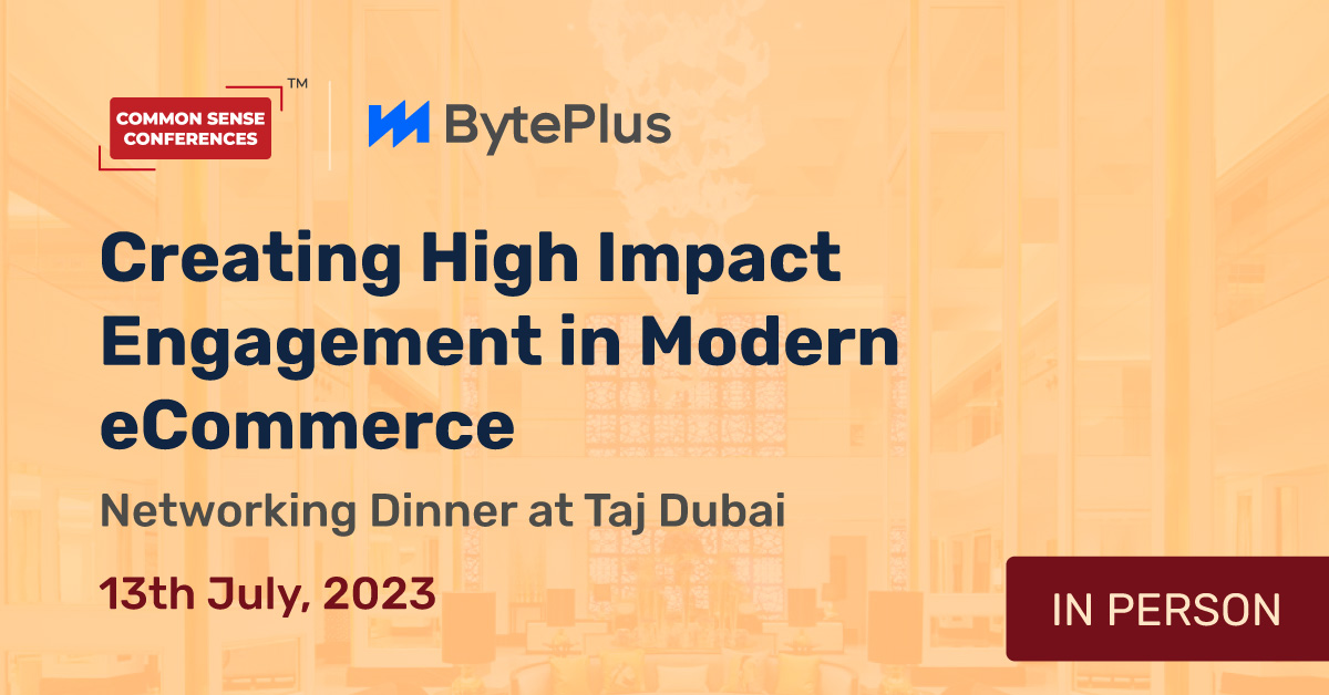 Byteplus Event Design BytePlus - Creating High Impact Engagement in Modern eCommerce