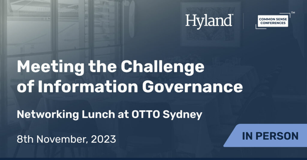 Hyland- Meeting the Challenge of Information Governance