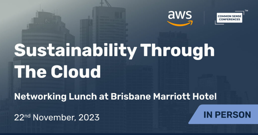 AWS - Nov 22 - Sustainability Through the Cloud