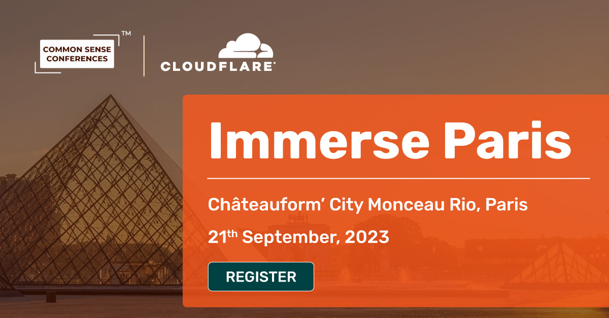 Cloudflare Immerse Paris