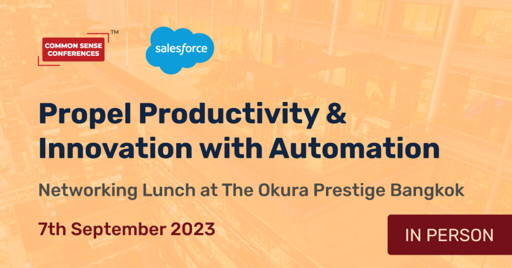 Salesforce - Propel Productivity & Innovation with Automation
