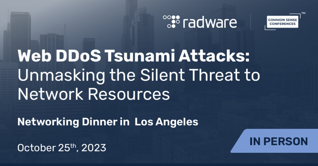 Radware - Oct 25 - Web DDoS Tsunami Attacks