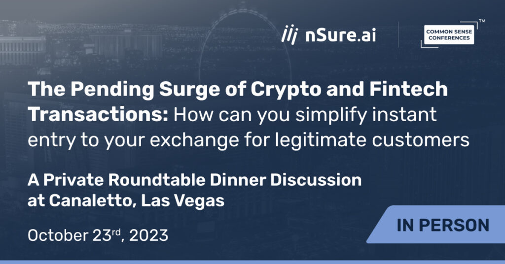 nSure - Oct 23 - The Pending Surge of Crypto and Fintech Transactions