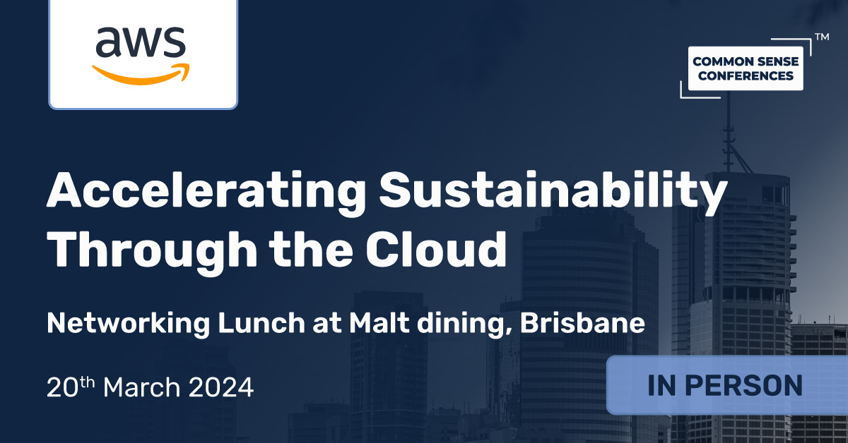 AWS - Towards the Sustainable Cloud