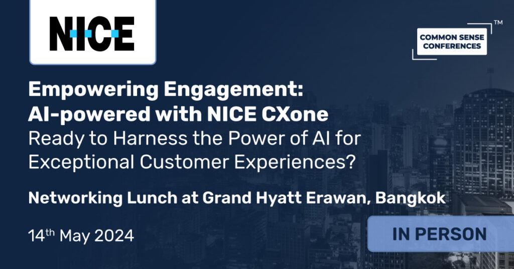 Common Sense Network & Learn

Join us to unravel the mystery around AI, offering clear insights into its practical benefits for enhancing customer interactions, and satisfaction, and discover successful use cases and innovative strategies to meet...