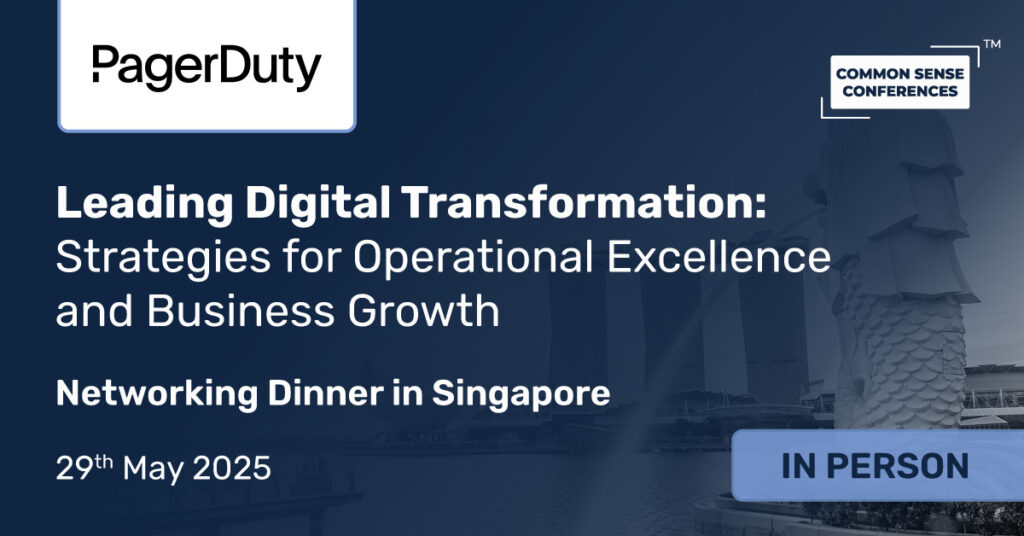 Common Sense Network & Learn

Join fellow C-suite executives in Melbourne for an exclusive roundtable focused on how modern digital operations directly impact business outcomes and market leadership. This session will...