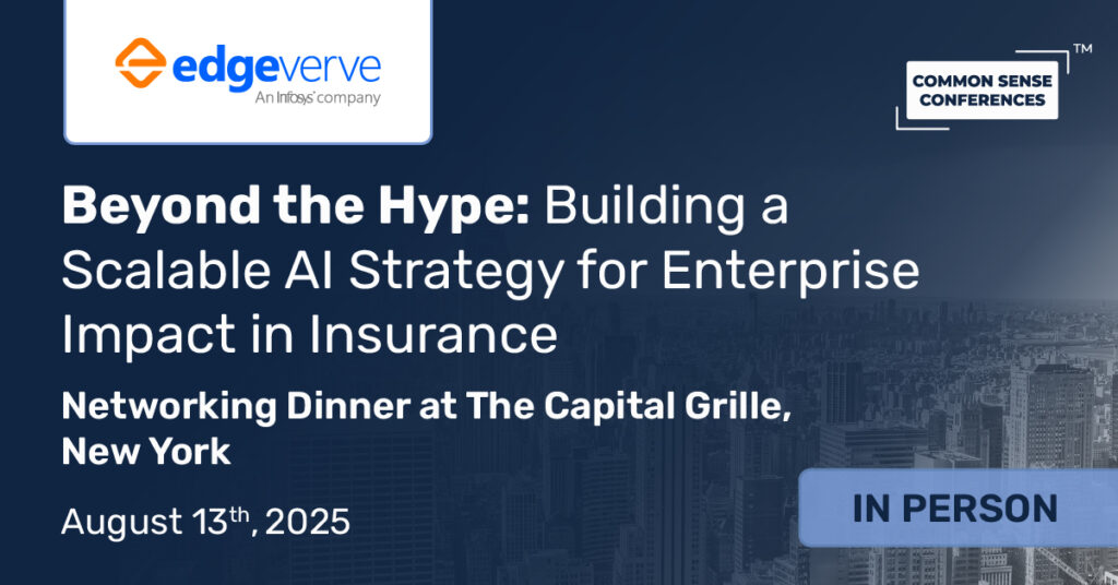 Common Sense Network & Learn

This executive roundtable brings together senior leaders to explore a dual-pronged approach to AI transformation: first, building a scalable, ROI-driven AI strategy that aligns with enterprise goals; and second,...
