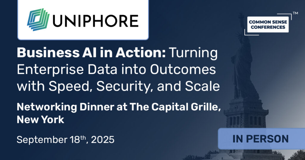 Common Sense Network & Learn

Join us for a collaborative dinner discussion with fellow service and operations leaders as we explore how AI is reshaping modern customer service—and what it takes to stay ahead in a fast-moving, experience-driven landscape...