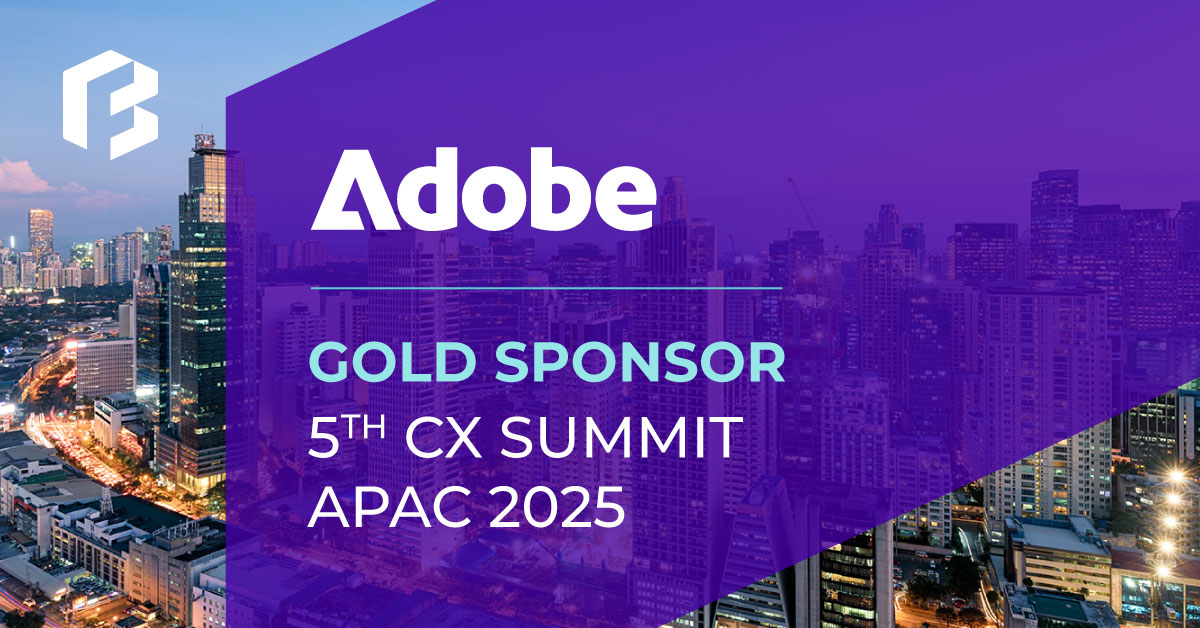 Gold Sponsor - 5TH CX SUMMIT APAC 2025