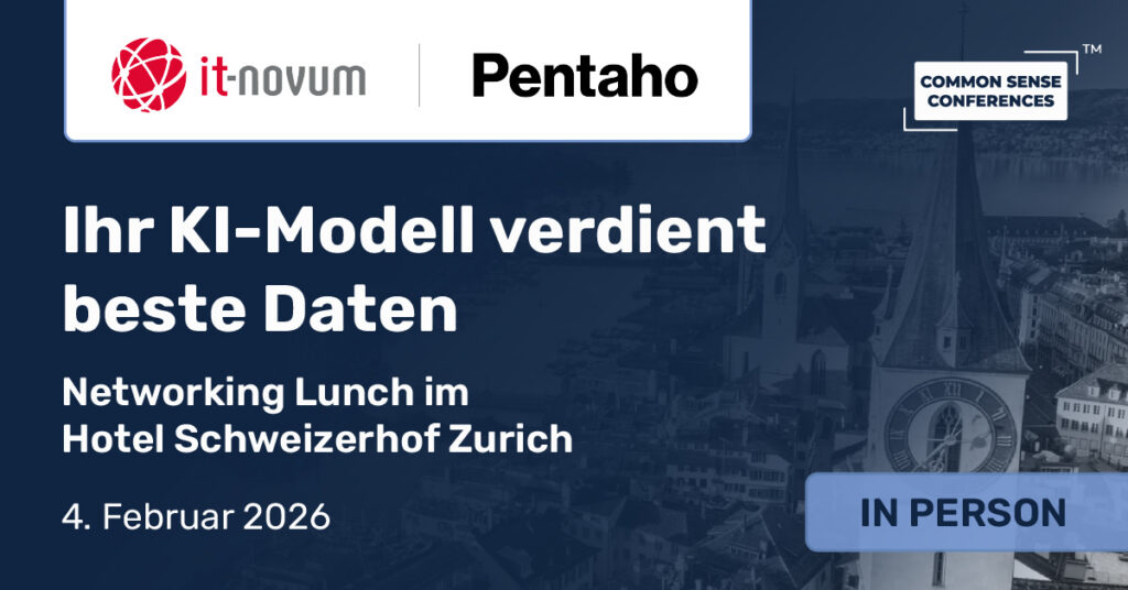 Common Sense Network & Learn

In dem Maße, in dem Unternehmen in ganz Europa generative KI einsetzen, wird eine Tatsache immer deutlicher: Es gibt keine KI-Exzellenz ohne Datenexzellenz. Doch wie können Führungskräfte in Unternehmen...