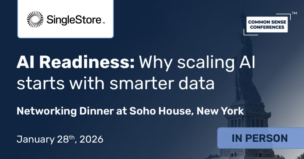 Common Sense Network & Learn

Companies across all industries are feeling the pressure to harness AI, but without the right foundation, even the best initiatives can fall short. Many organizations struggle to move beyond experimentation...