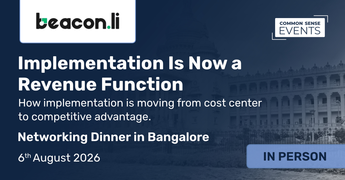 Beacon – Implementation Is Now a Revenue Function